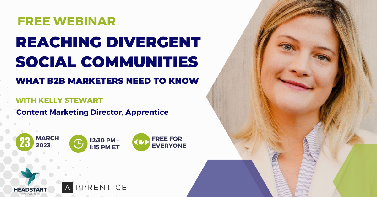 Reaching Divergent Social Communities: Free Virtual Session
